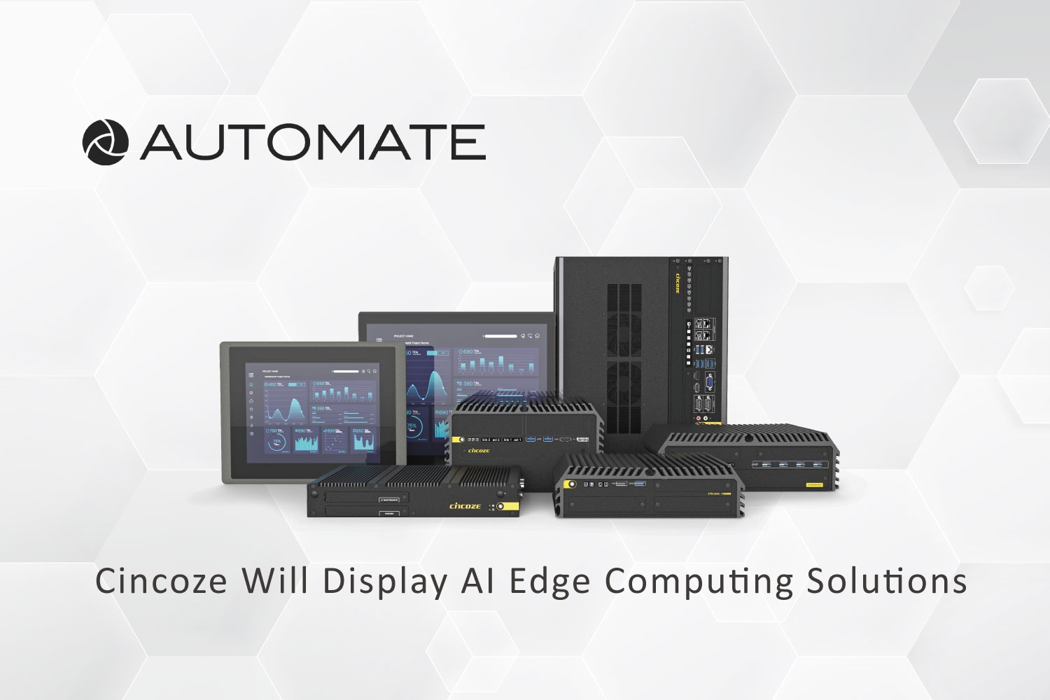 美国自动化盛会 Automate 2024 : Cincoze 德承展示全方位智能边缘运算解决方案