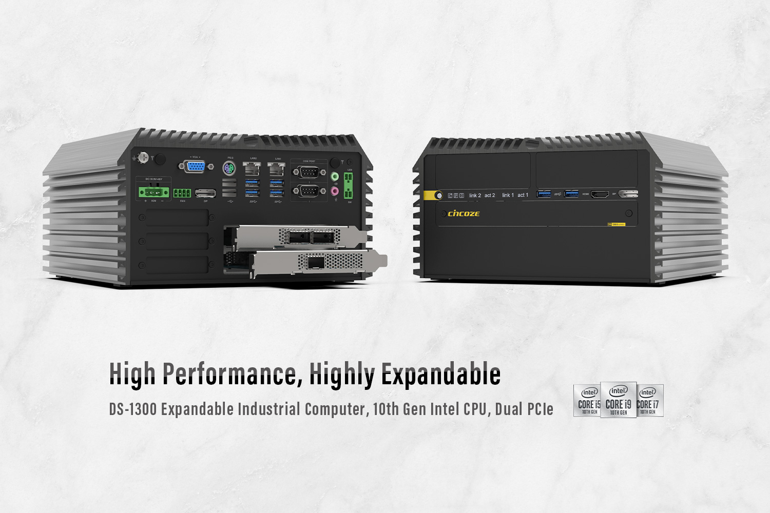 Deploy Cincoze DS-1300 Expandable Embedded Computer in AIoT Era