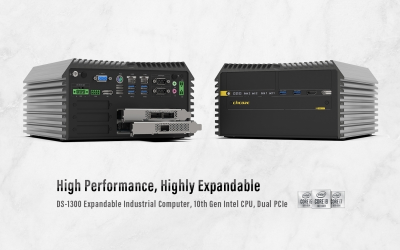 Deploy Cincoze DS-1300 Expandable Embedded Computer in AIoT Era