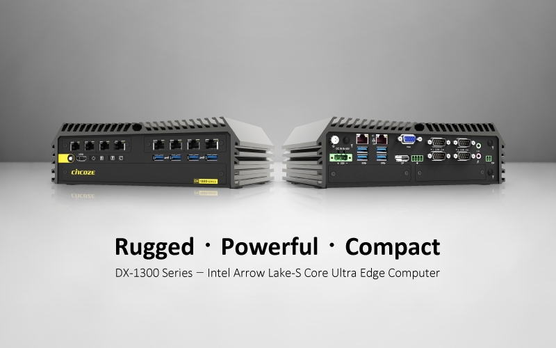 Cincoze 德承发表高性能紧凑型工控机 DX-1300：打造空间受限场域的关键边缘运算核心